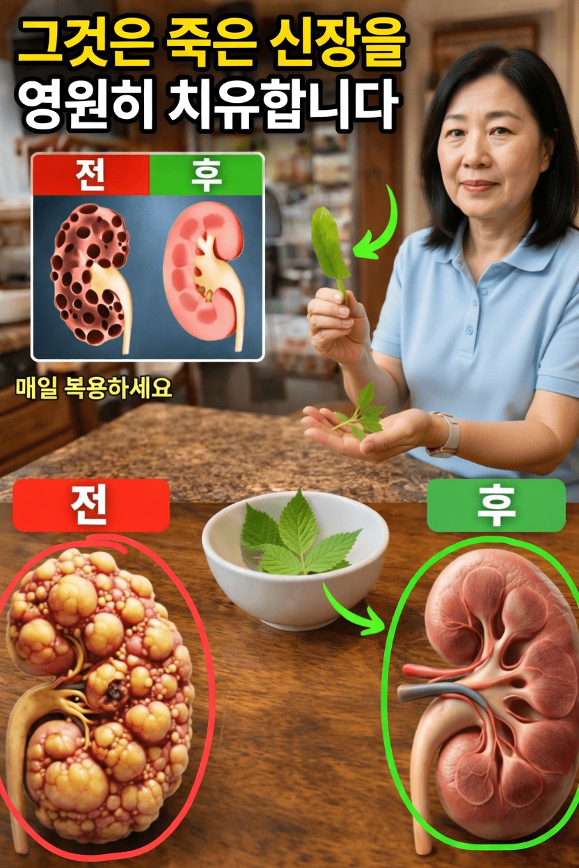 40대 이후 신장 건강을 돕는 15가지 간단한 일상 습관