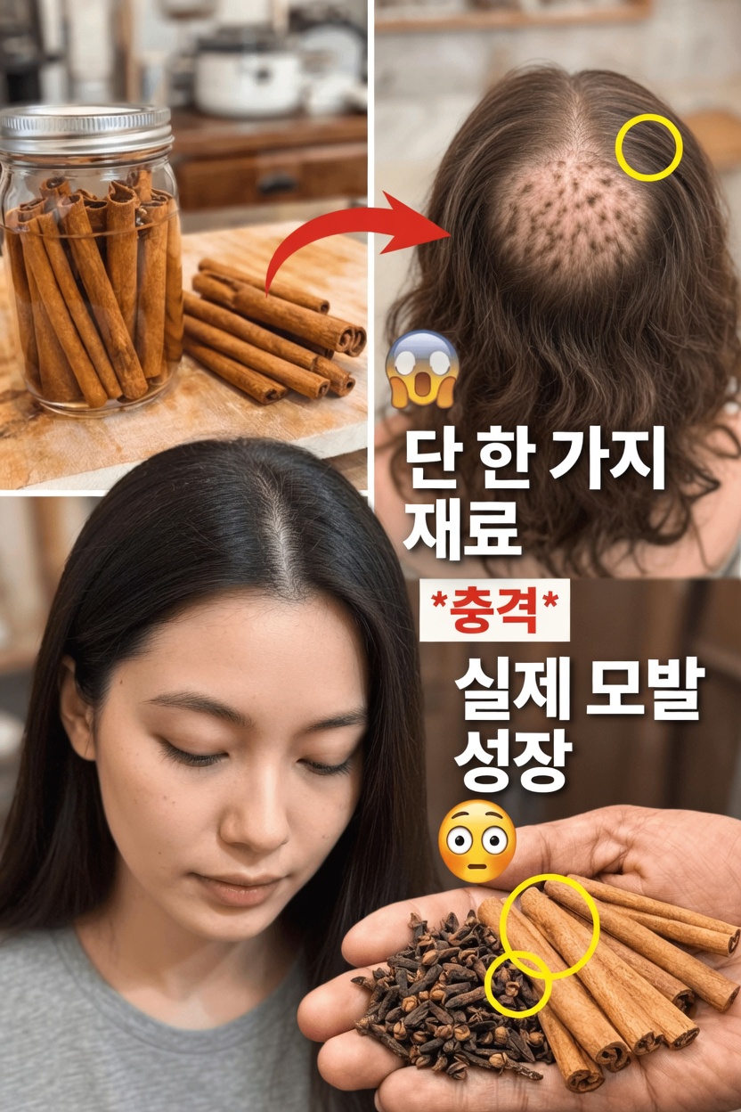 정향과 계피: 건강한 모발 성장을 돕는 천연 주방 블렌드