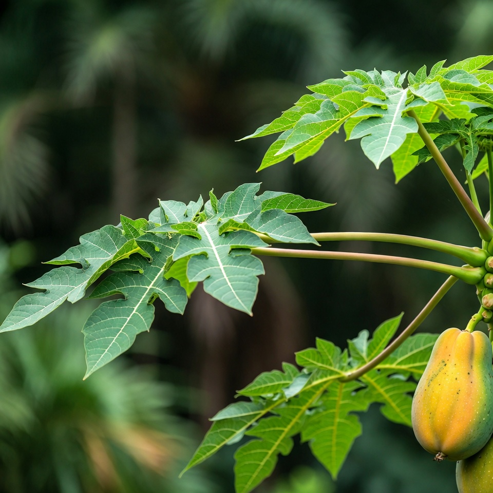 사람들은 파파야를 좋아하지만, 많은 이들이 그 잎이 얼마나 강력한지 모릅니다. 이렇게 수확하고 활용해야 합니다