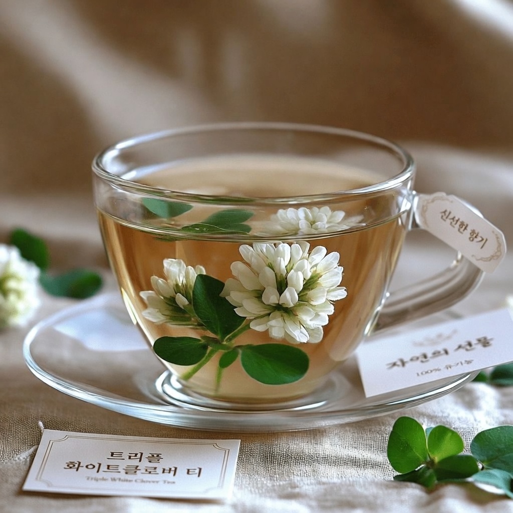 ๐ฟ ํ์ดํธ ํด๋ก๋ฒ(Trifolium repens): 15๊ฐ์ง ๊ฑด๊ฐ ํจ๋ฅ๊ณผ ๊ฐ๋จํ ์ฐจ ๋ง๋๋ ๋ฒ