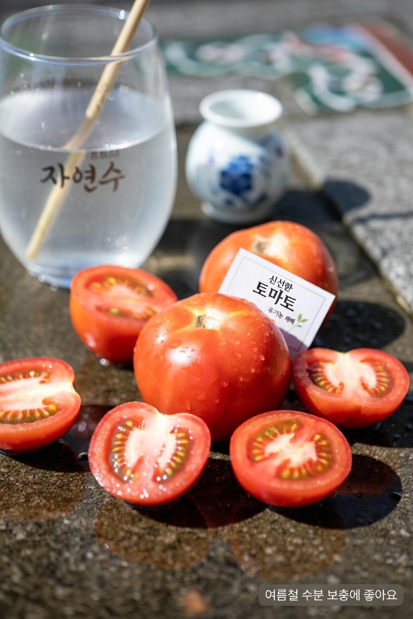 신장 건강과 비뇨기 건강을 돕는 간단한 수분 보충 음료: 토마토와 코코넛워터 레시피