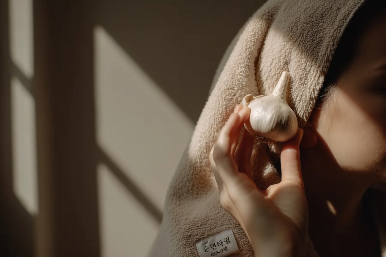 귀 건강을 위한 마늘: 자연스러운 완화와 보호