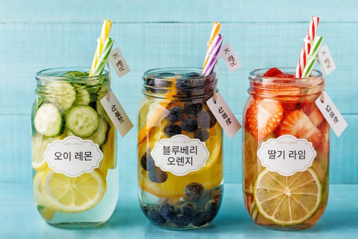 매일 오이, 생강, 민트, 레몬 물을 마셔야 하는 9가지 이유