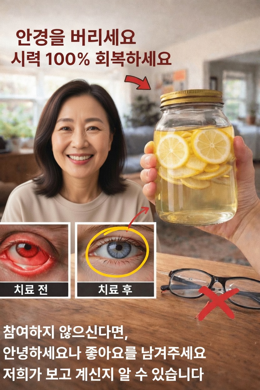 마늘과 레몬으로 시력을 개선하는 방법 - 눈 건강에 효과적인 천연 홈 요법