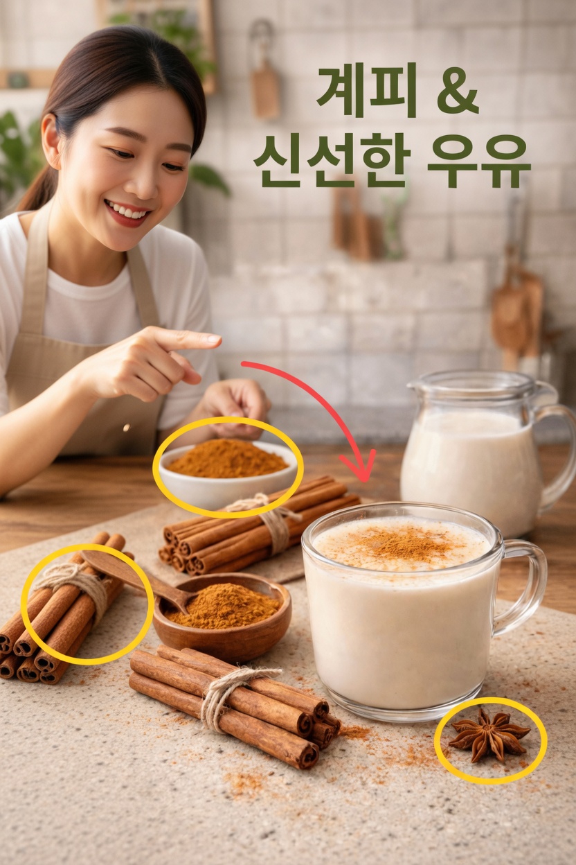따뜻한 계피 우유: 눈 건강과 전반적인 건강을 위해 시도해볼 만한 간단한 저녁 습관