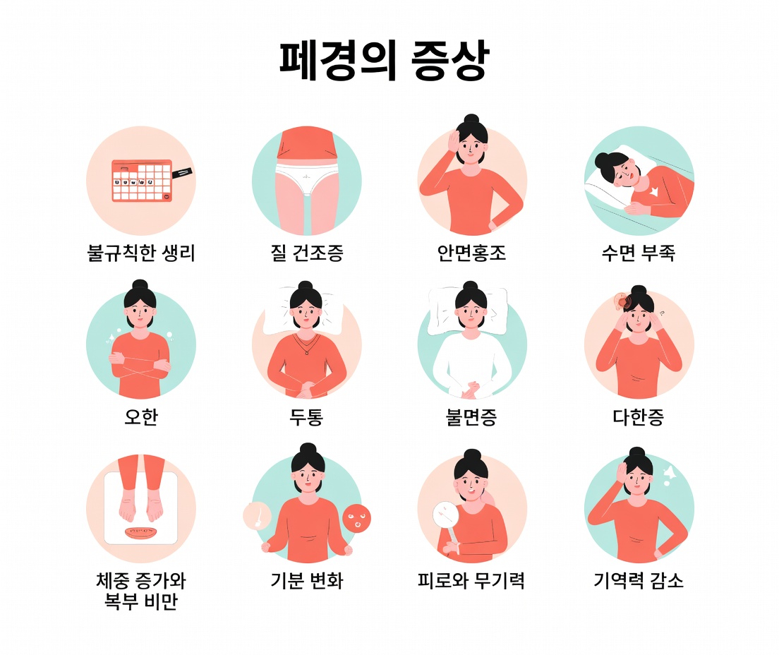 잘 알려지지 않은 폐경 증상 9가지와 이를 완화하는 간단한 방법