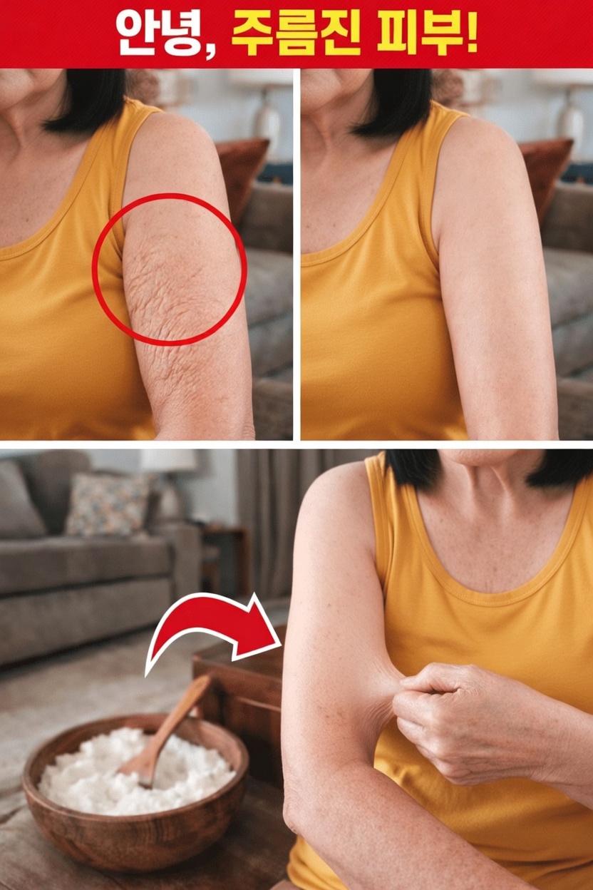 팔의 종잇장처럼 얇고 주름진 피부를 완화하는 데 도움이 되는 간단한 일상 습관을 알아보세요