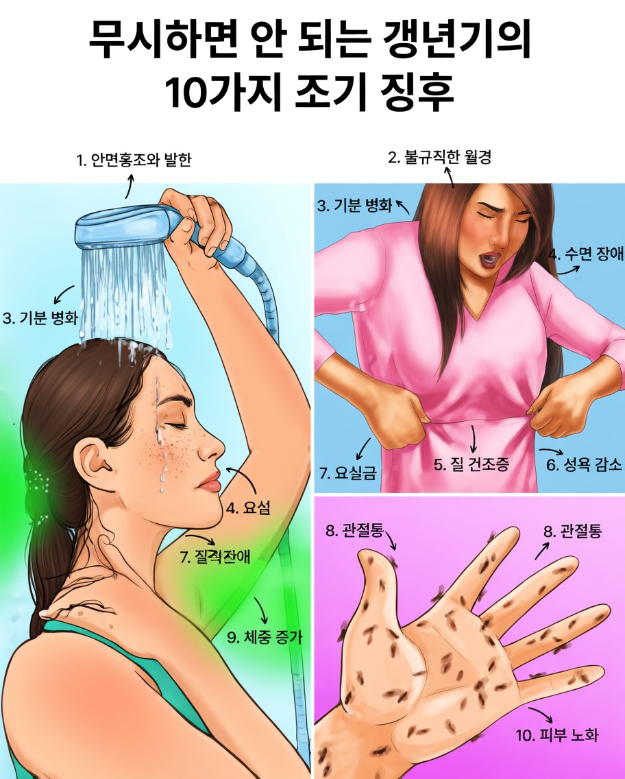조기 폐경: 모든 여성이 일찍 알아차려야 할 10가지 징후와 미묘한 변화