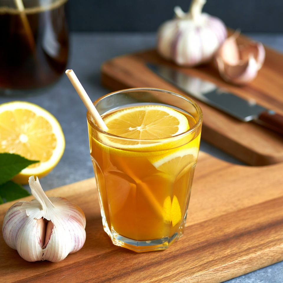 마늘 레몬 음료 치료법 – 고혈압, 간 해독, 혈관 청소를 위한 궁극의 치료제! 🍋🧄🔥