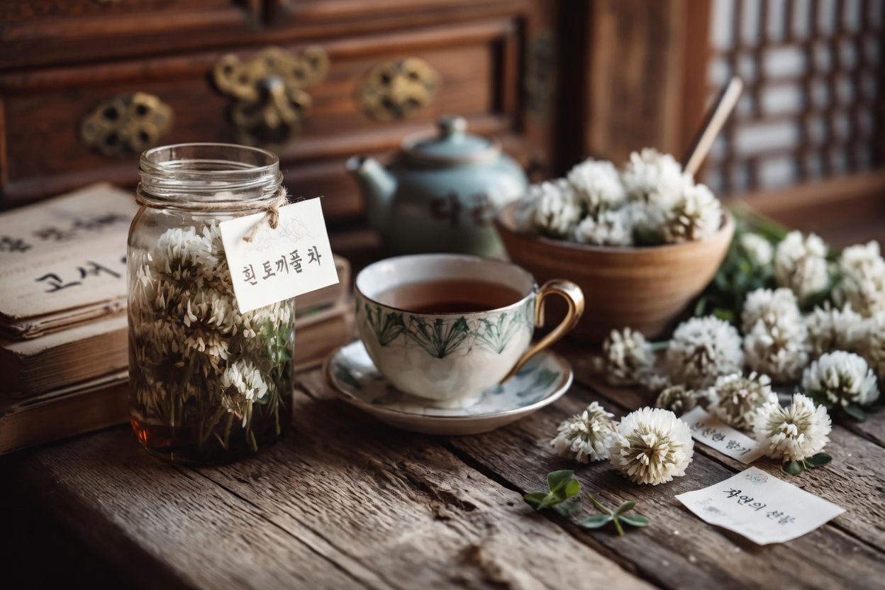 화이트 클로버(Trifolium repens): 15가지 효능과 집에서 활용하는 방법