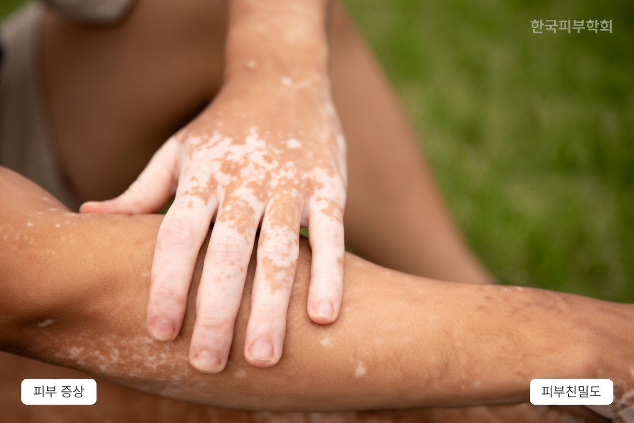 팔과 다리에 작은 흰 반점이 생기는 이유는 무엇일까요? 흔한 피부 변화에 대한 이해