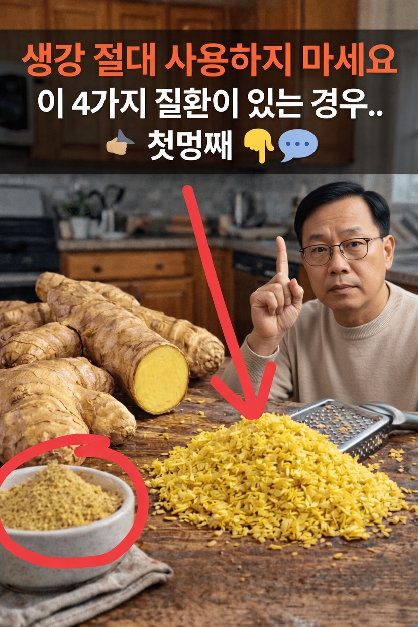 생강은 대부분의 사람에게 건강에 좋지만 모두에게 그런 것은 아니다