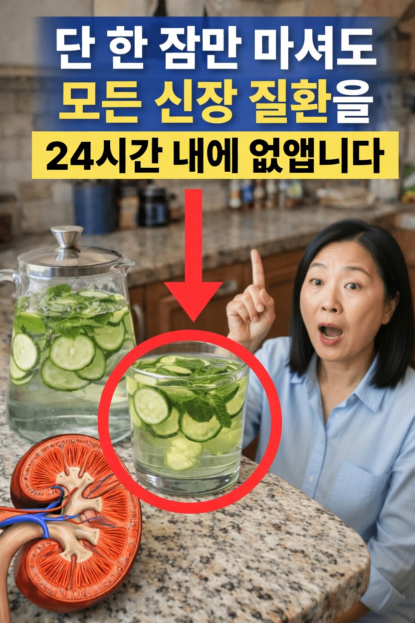신장 건강과 일일 수분 보충에 도움을 주는 상쾌한 아침 음료 10가지