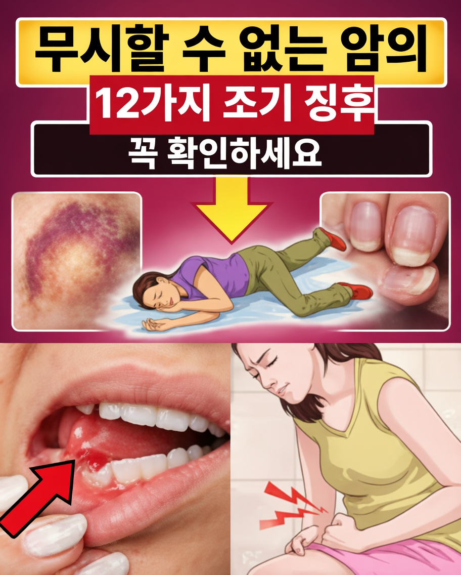 절대 무시하지 말고 반드시 의사와 확인해야 할 여성 유방암의 10가지 경고 신호