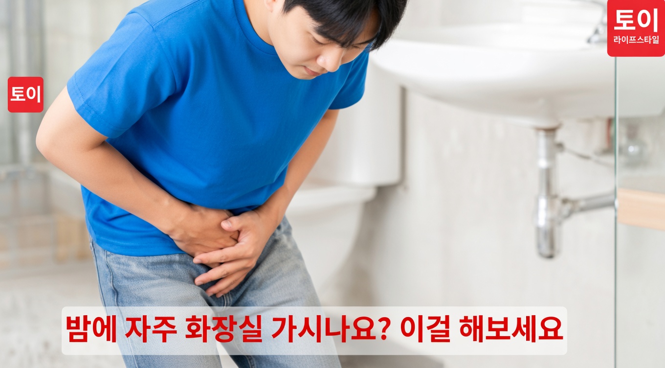 왜 밤에 여러 번 일어나 소변을 보게 될까요? 야간 화장실 방문을 줄이는 데 도움이 될 수 있는 간단한 습관들