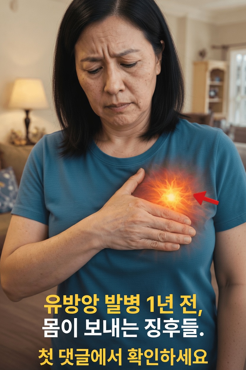 절대 무시해서는 안 되는 유방암의 초기 경고 신호 4가지