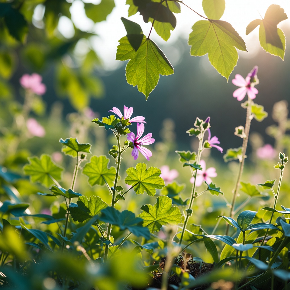 흔한 아욱의 숨겨진 건강 효능을 밝히다: 웰니스를 위한 자연의 경이로운 허브