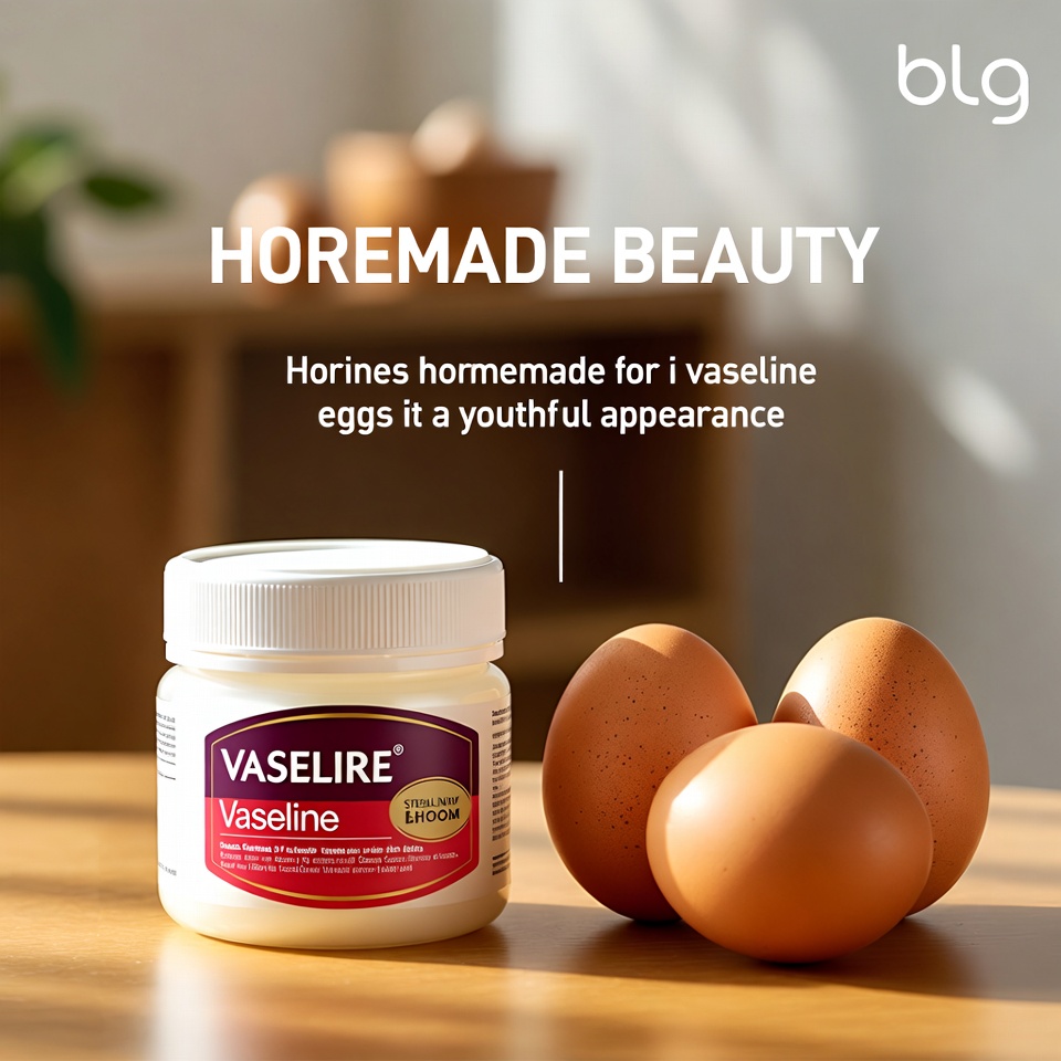 바세린과 달걀을 사용한 더 어려 보이는 외모를 위한 홈메이드 레시피