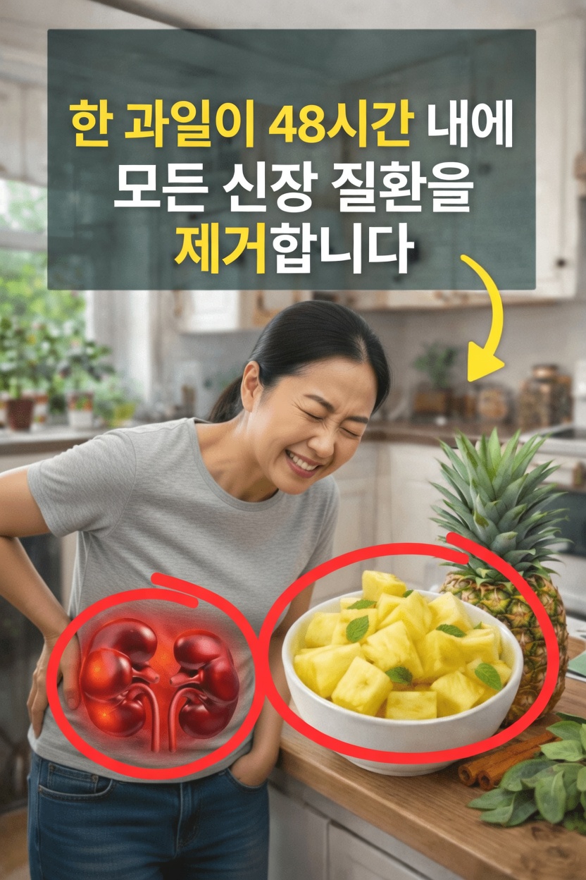 60세 이후 신장 건강을 지원하고 높은 크레아티닌 수치 관리에 도움이 될 수 있는 잠들기 전 과일 4가지