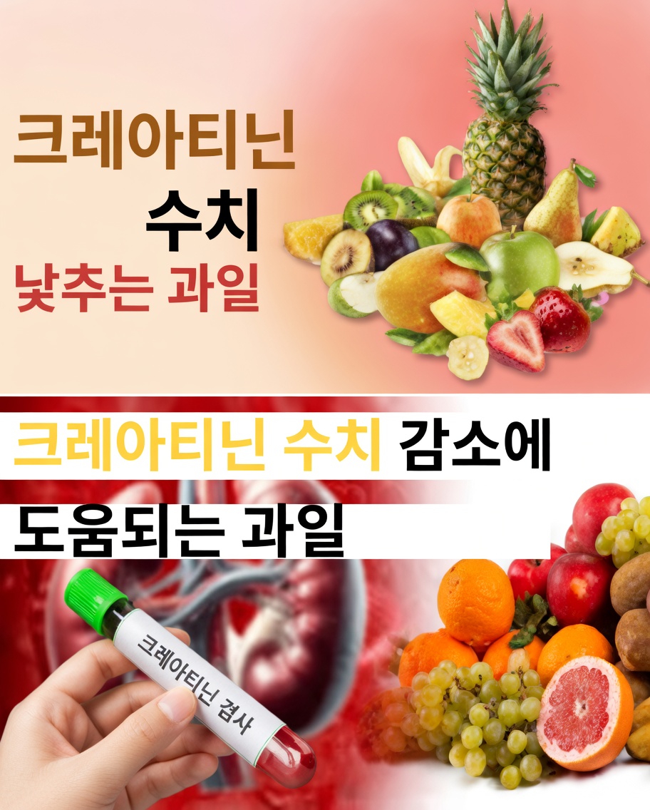 60세 이후 신장 건강을 지원하고 높은 크레아티닌 수치 관리에 도움이 될 수 있는 잠들기 전 과일 4가지