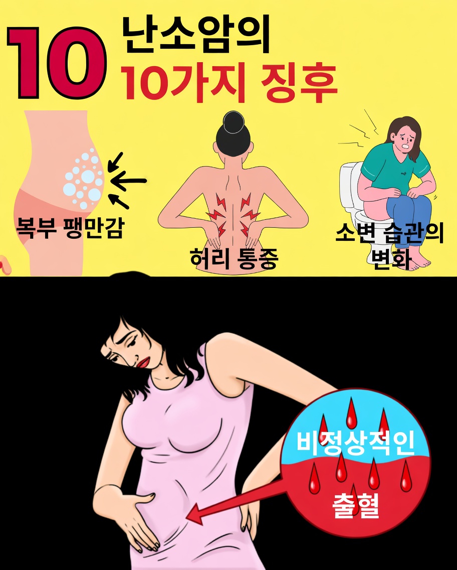 대부분의 여성이 무시하는 암의 눈에 보이는 14가지 징후