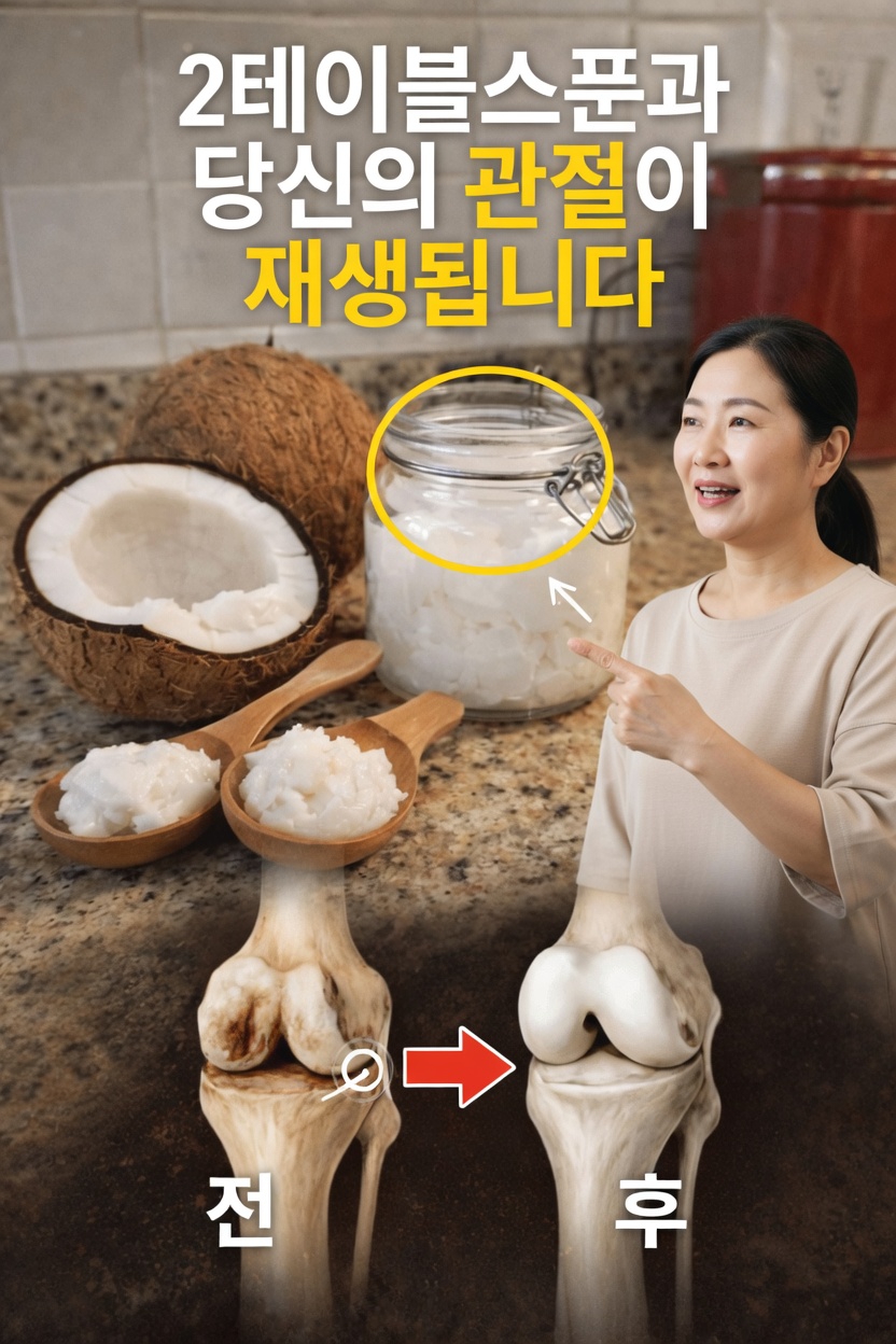 코코넛 오일을 매일 섭취하면 관절의 편안함과 이동성에 도움이 될까요?