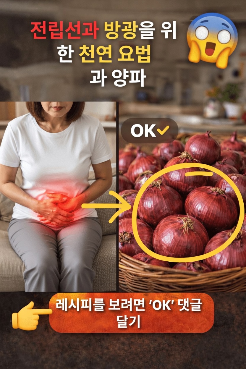 양파가 전립선 및 방광 건강에 미칠 수 있는 잠재적 효능 탐구