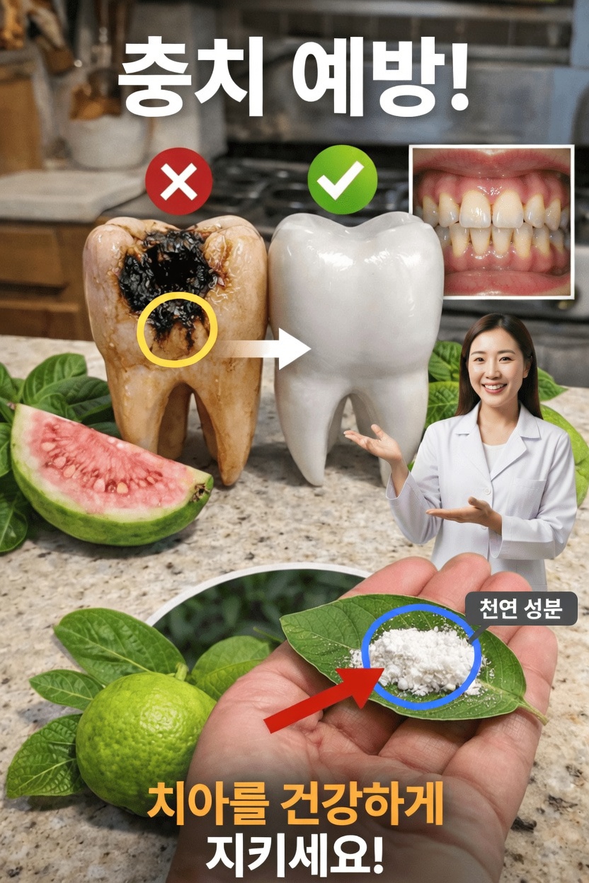 구아바 잎으로 구강 건강을 돕는 간단한 방법 – 더 건강한 미소를 위한 일상 팁