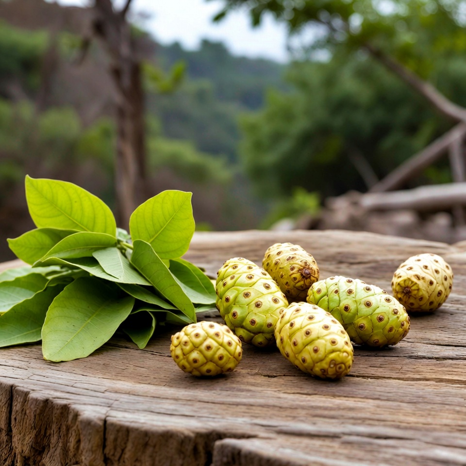 강황 잎과 노니 열매의 치유 효능을 발견하세요