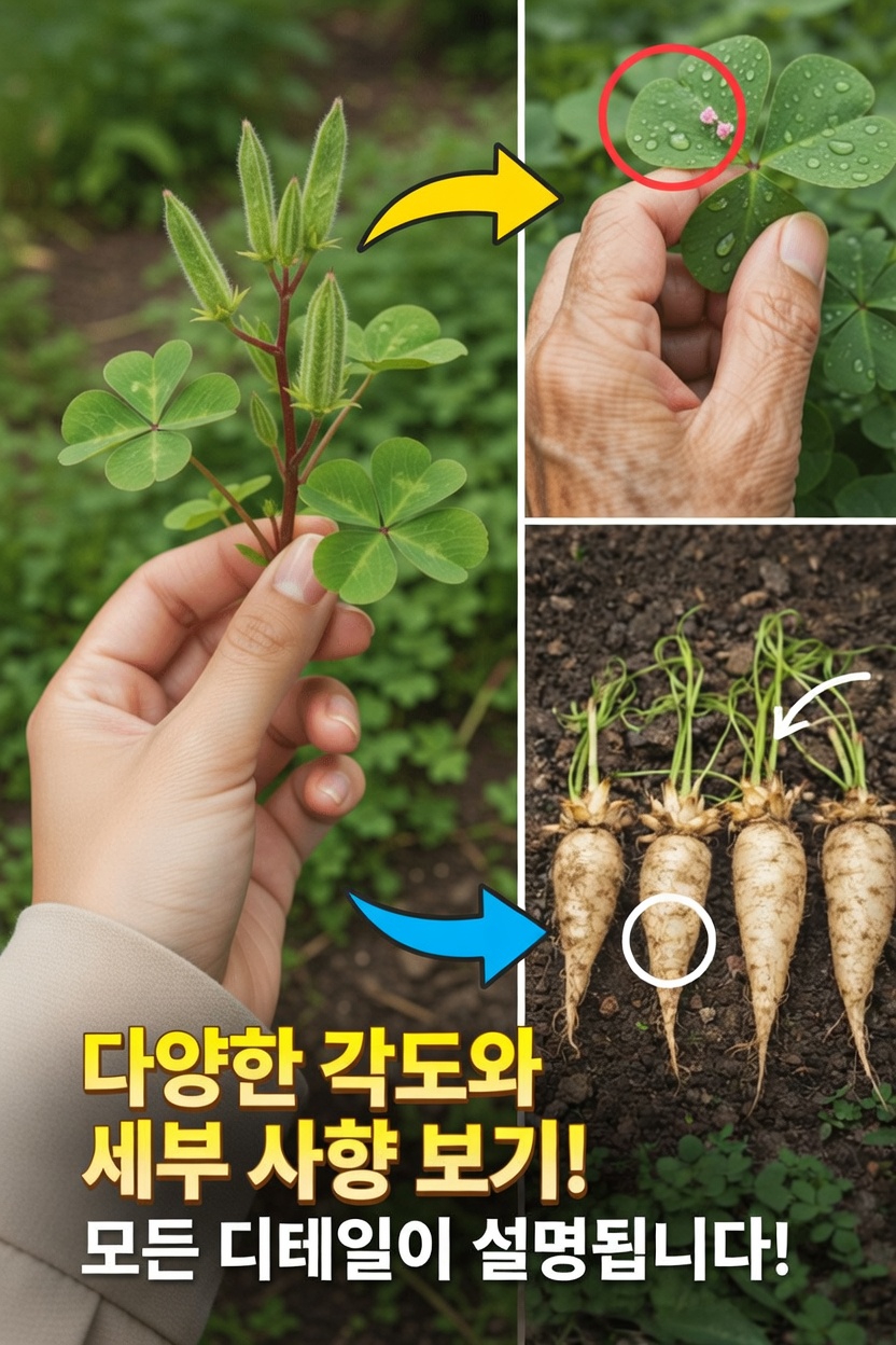 당신의 마당에서 자라는 이 흔한 네잎 식물의 놀라운 일상적 활용법을 알아보세요
