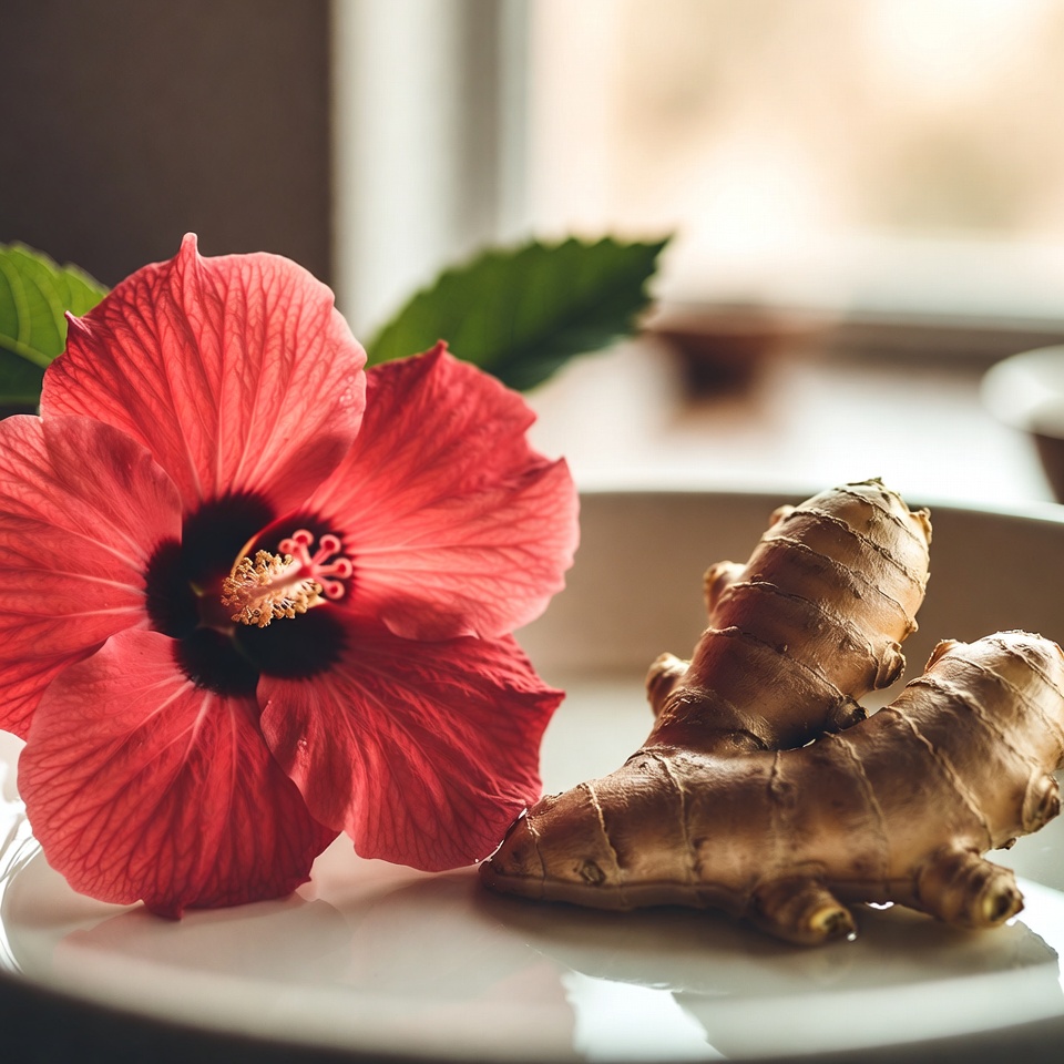 암과 싸우는 히비스커스와 생강: 자연의 강력한 치유 콤비