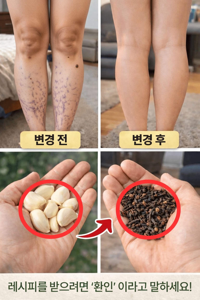 나이가 들수록 마늘과 정향이 혈액순환과 다리 편안함을 어떻게 도울 수 있는지