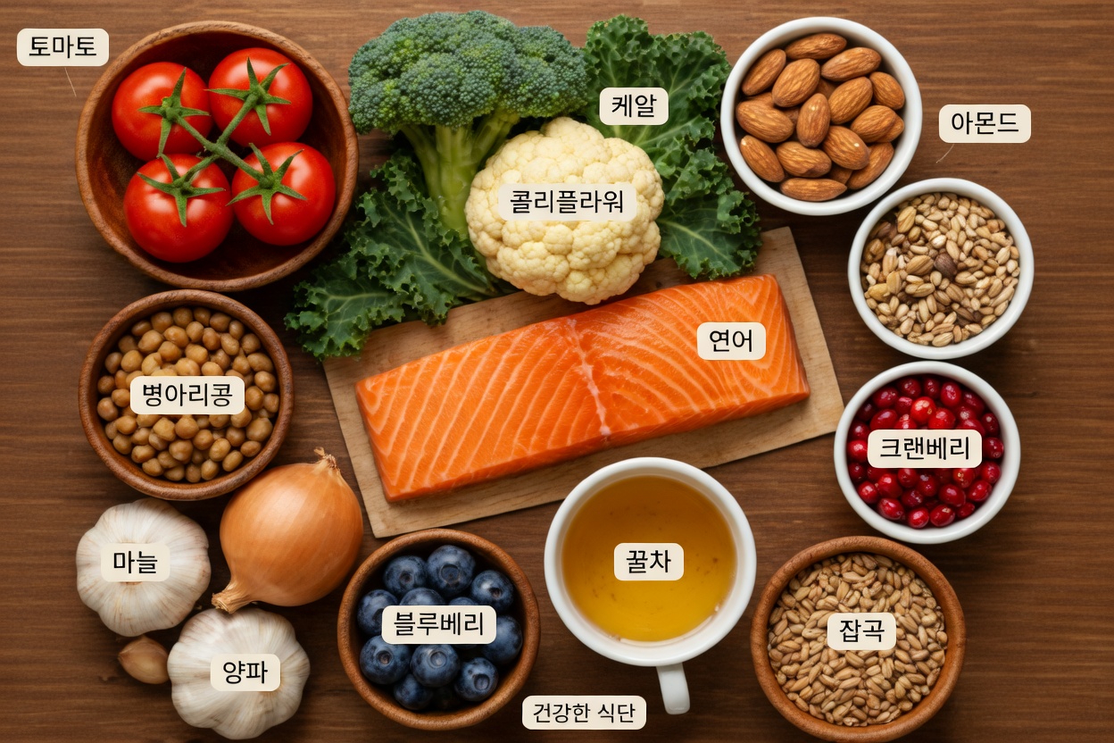 토마토와 마늘: 식단으로 전립선 건강을 돕는 간단한 방법들