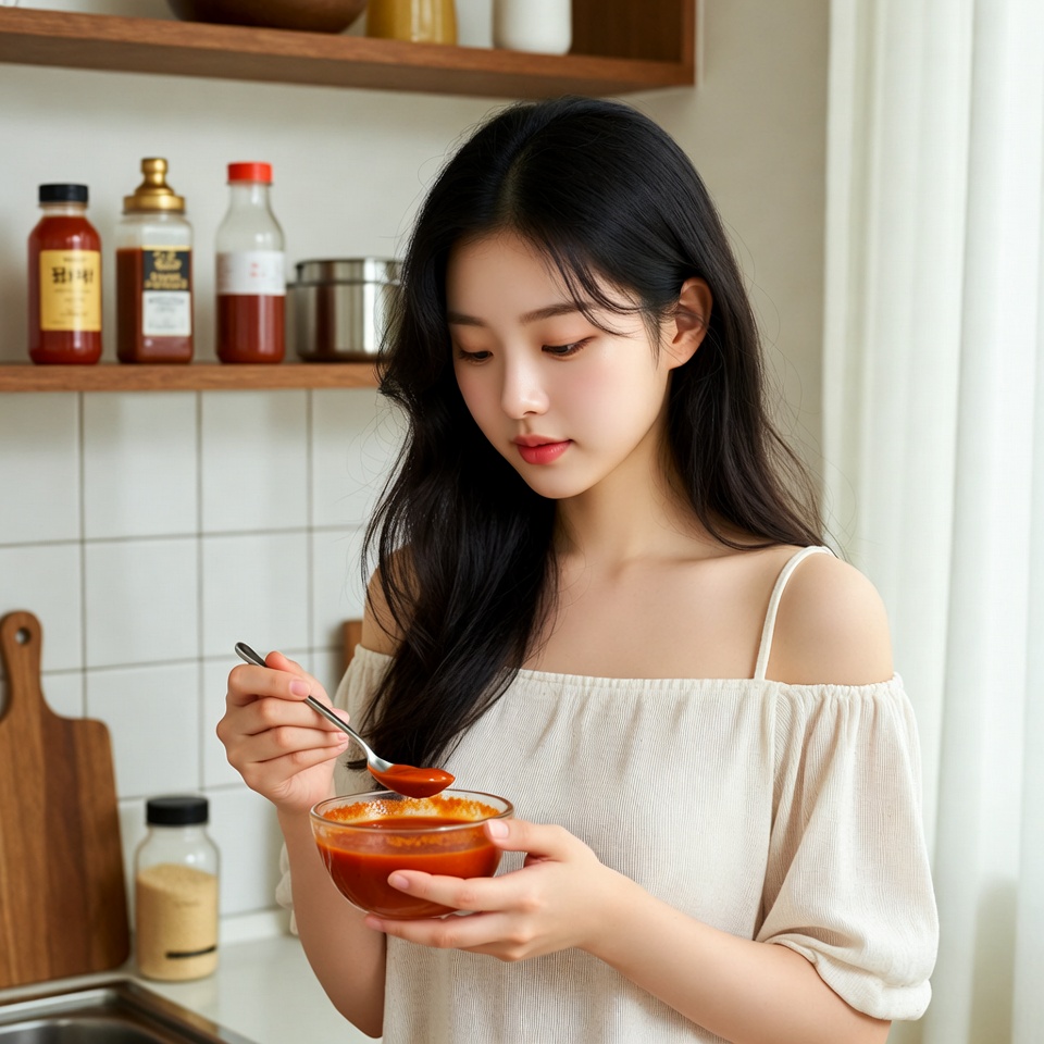 토마토와 옥수수전분이면 나이에 상관없이 16살 소녀가 됩니다