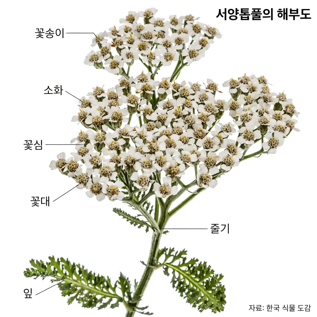 서양톱풀: 놀라운 건강 효능을 지닌 시대를 초월한 허브 동반자