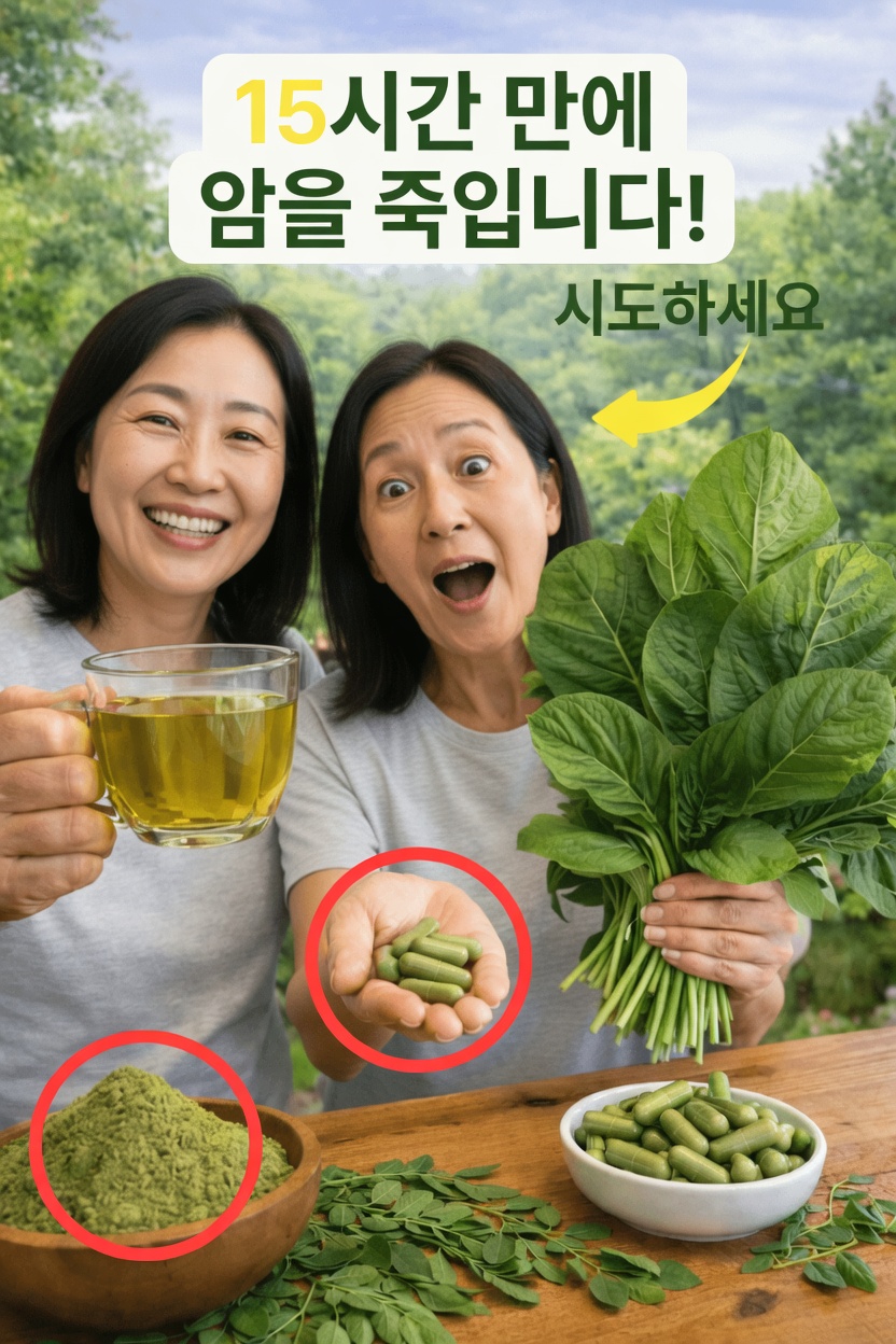 신체의 자연 방어력을 지원할 수 있는 영양 밀도 높은 잎 3가지