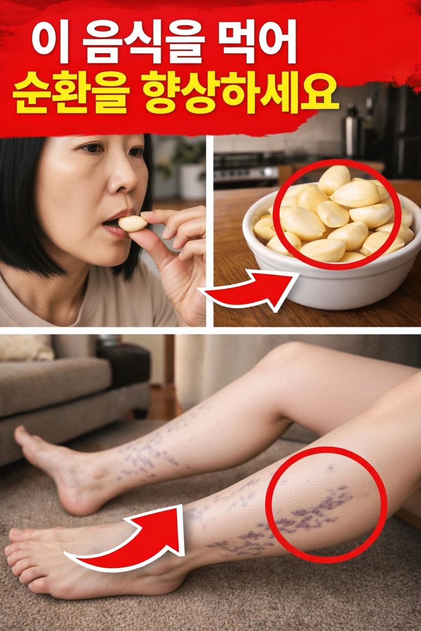 다리와 발의 건강한 혈액 순환을 돕는 최고의 음식 14가지