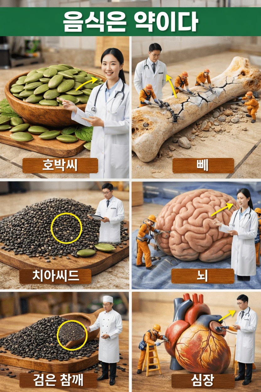 주방에 있는 간단한 씨앗이 몸의 중요한 장기를 자연스럽게 지원하는 방법을 알아보세요