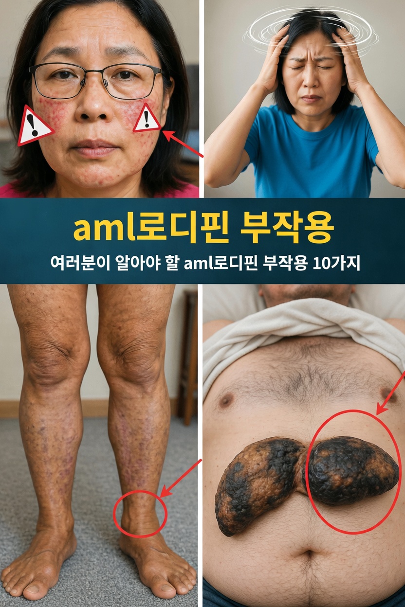 암로디핀은 무엇이며 왜 부작용을 일으키나요?