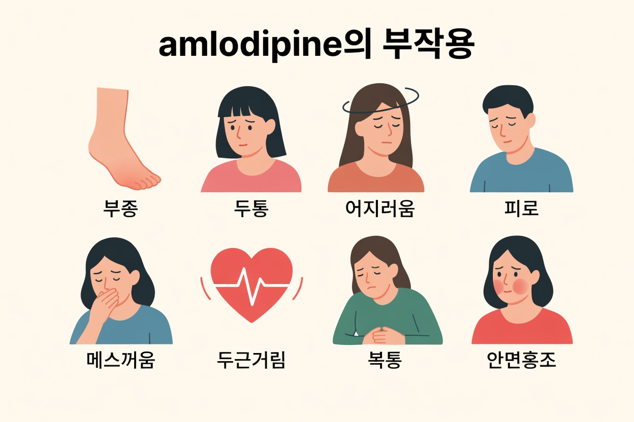 암로디핀은 무엇이며 왜 부작용을 일으키나요?