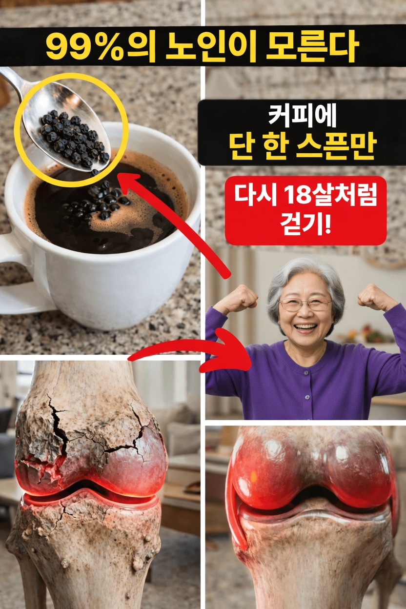 아침 커피에 단 한 스푼만 더하세요 — 60세 이상 시니어들이 그 변화에 깜짝 놀랐습니다