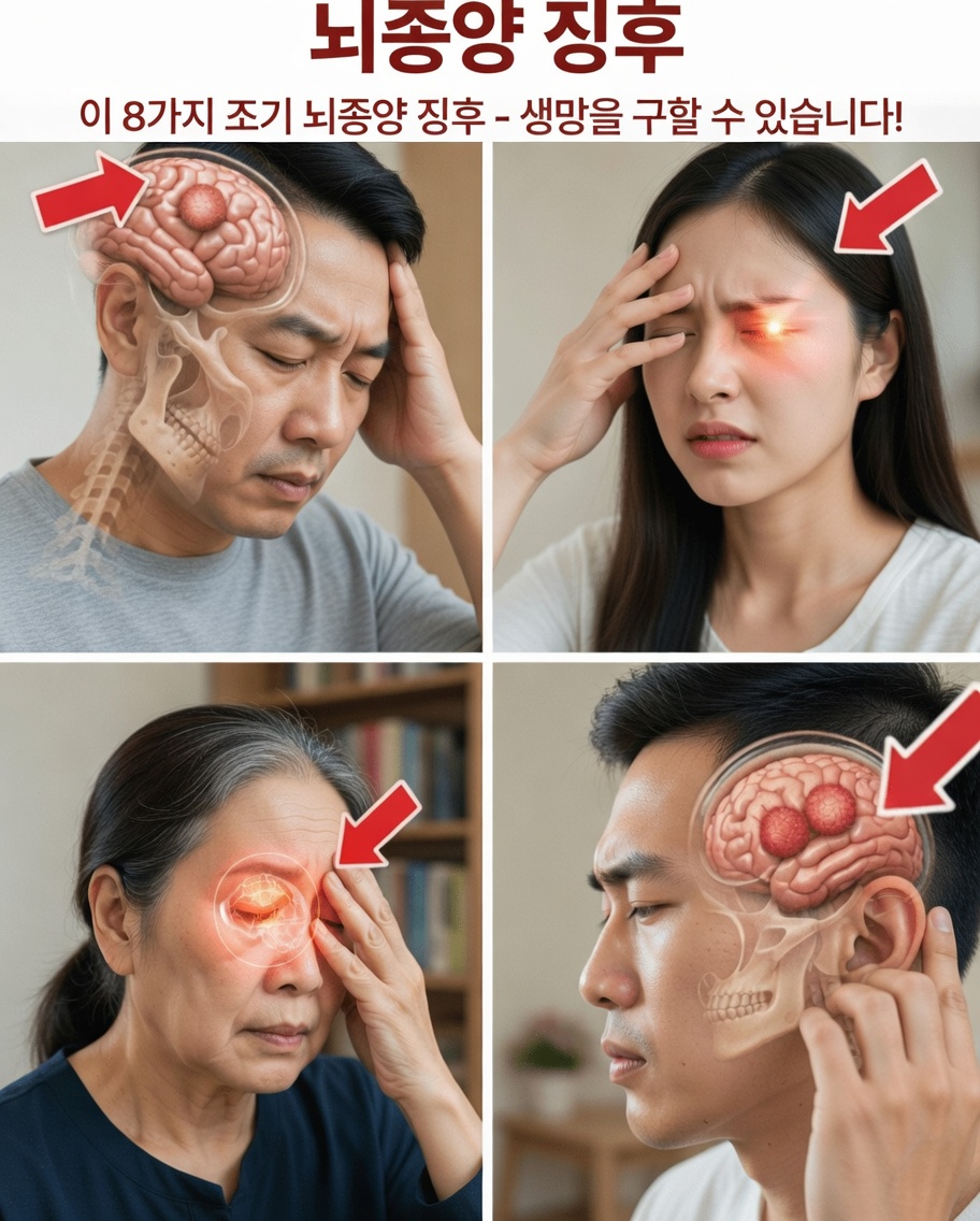 절대 무시해서는 안 되는 뇌종양의 10가지 초기 경고 신호