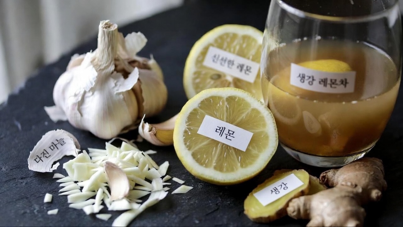 간단한 취침 전 습관: 심장 건강 지원을 위한 마늘, 레몬, 생강 혼합물 살펴보기