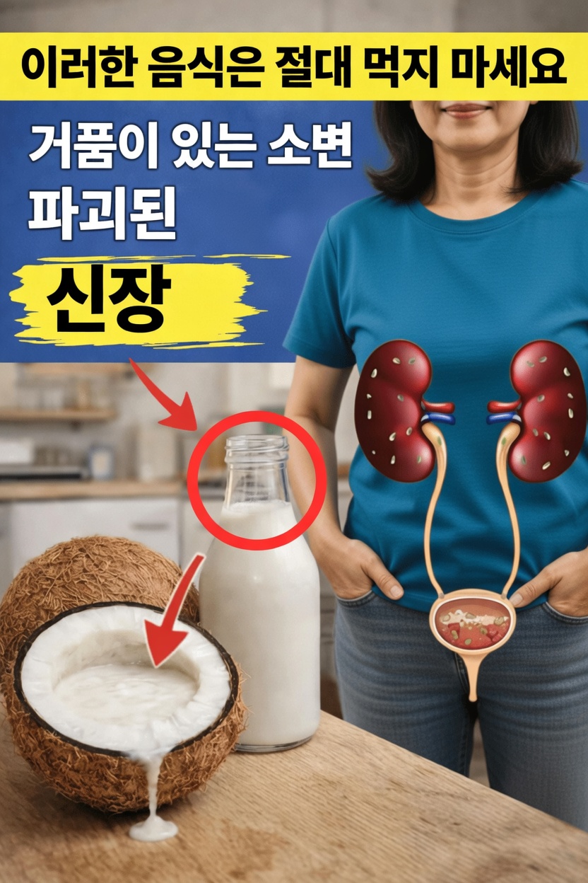 이 흔한 식품 10가지가 신장 건강 관리를 더 어렵게 만들고 있을까요?