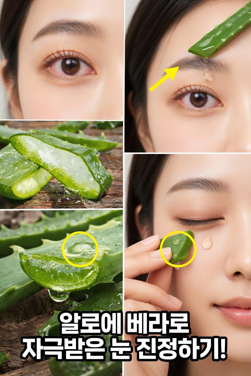 눈의 편안함을 위한 알로에 베라: 충혈, 건조함, 일상적인 자극을 안전하게 완화하는 생활 습관