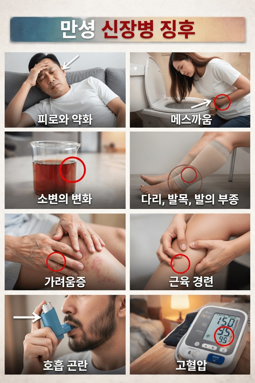 오늘 꼭 알아야 할 신장 건강 이상 초기 경고 신호를 무시하지 마세요