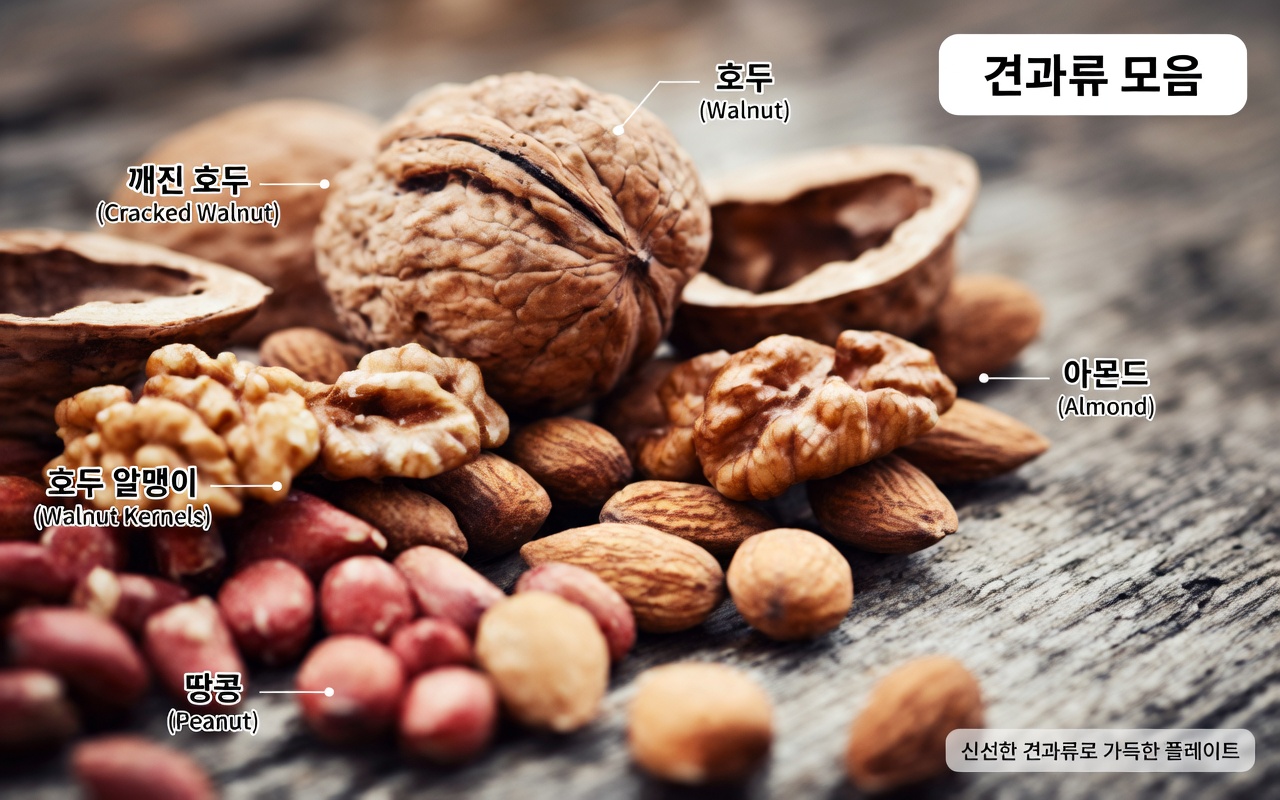 장기적인 웰빙 습관을 지원하기 위해 노년층이 매일 식단에 포함할 수 있는 일상적인 견과류 6가지