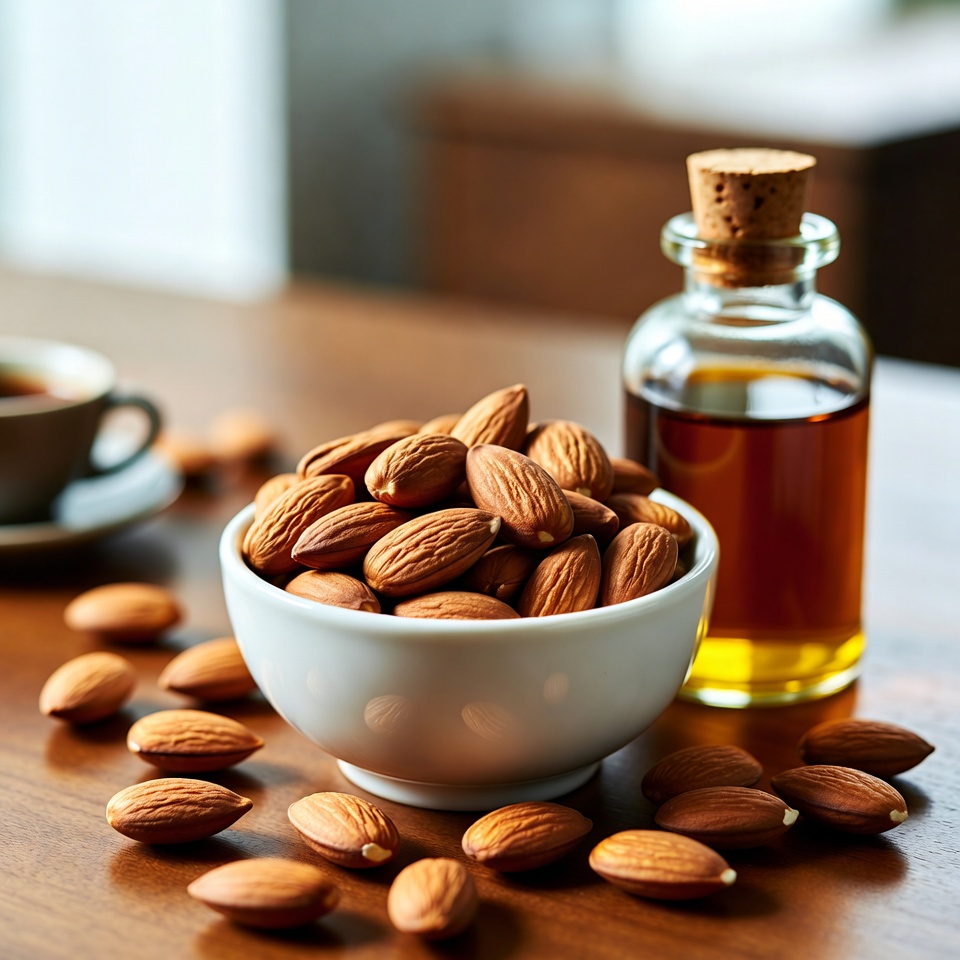 아몬드: 70세에도 주름을 지우는 비밀!