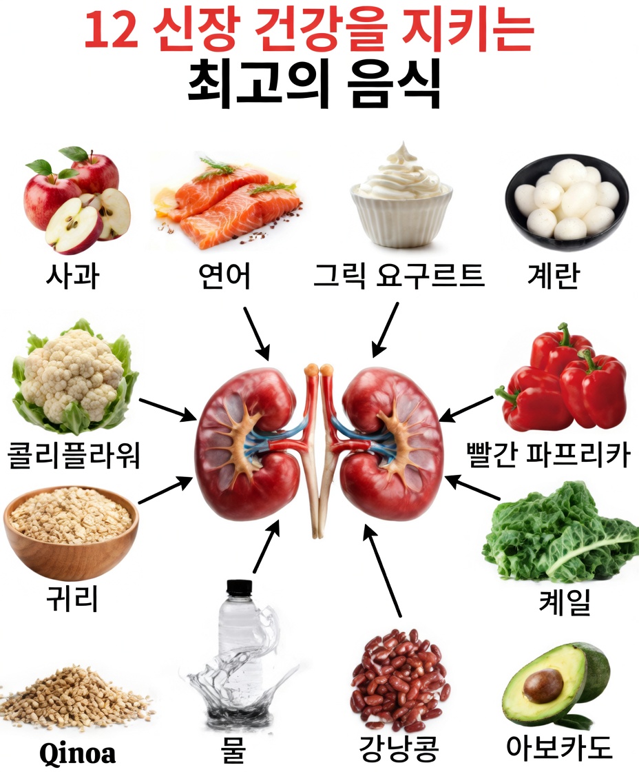 소변에 단백질이 새고 있나요? 오늘부터 신장 건강을 도울 수 있는 7가지 강력한 치유 식품과 전략