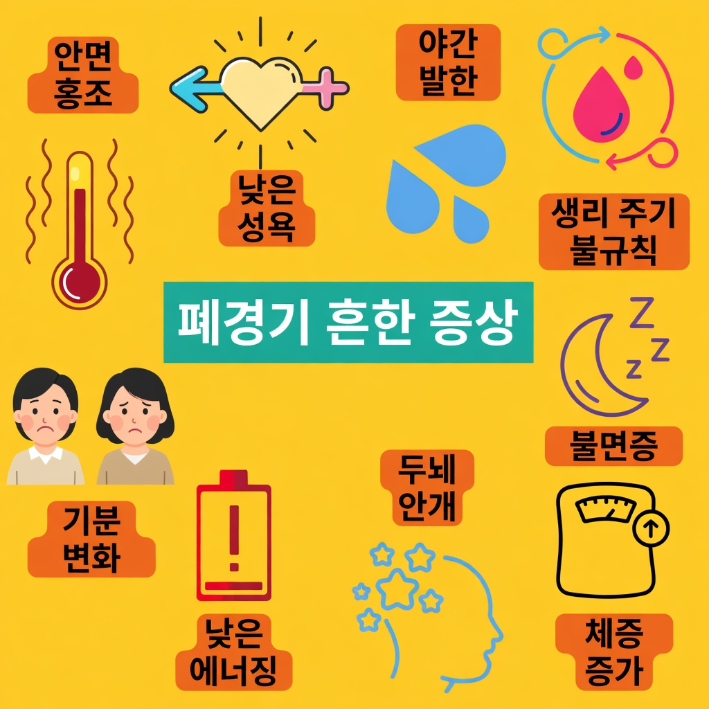 잘 알려지지 않은 폐경 증상 9가지와 이를 완화하는 간단한 방법